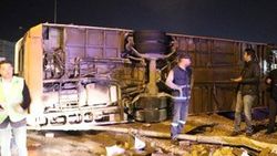 Gaziantep’te belediye otobüsü kaza yaptı: 20 yaralı