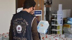 Antalya'da dezenfektan operasyonu: 5 ton