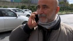 Kızını merak eden baba karantina yurdunun önüne geldi