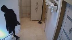 Arnavutköy'de apartmana giren ayakkabı hırsızı