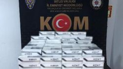 Bitlis'te 1970 paket kaçak sigara ele geçirildi