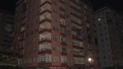 Rize’de kolonları çatlayan 11 katlı bina boşaltıldı