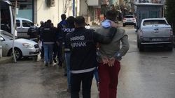 Şırnak'ta uyuşturucu operasyonunda 11 kişi yakalandı
