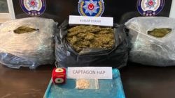 Hatay'da kasalara gizlenmiş 13 kilo esrar ele geçirildi