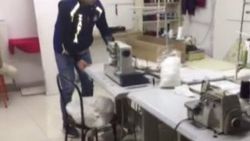 Ankara'da sahte maske imalathanesine baskın düzenlendi