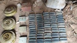 Barış Pınarı bölgesinde 41 mayın imha edildi