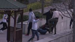 Ankara'da liselilerin taş ve sopalı laf atma kavgası