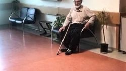 Kahramanmaraş'ta karantinaya alınan yaşlı amca isyan etti