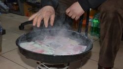 Ordu'da koronavirüse karşı 100 derecede para kaynatıyor
