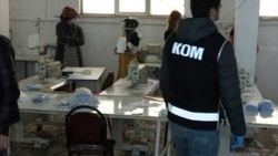 Kocaeli'de 90 bin kaçak maske ele geçirildi