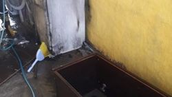 Ablasını dövdüğü için eniştesinin evini kundakladı