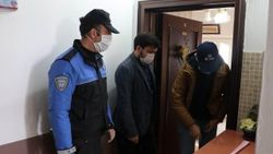 Polislerden, evinden çıkamayan gence doğum günü sürprizi