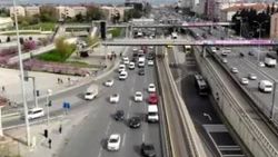 E-5’te trafik yoğunluğu