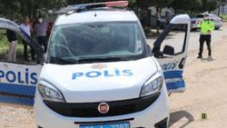 Denizli'de polis aracı ile otomobil çarpıştı: 3 yaralı