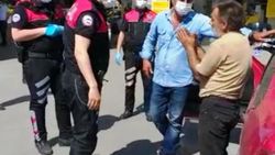 Batman'da polisi tehdit eden sürücüye 6 bin 905 lira ceza