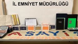 Burdur'da kumar oynayan 14 kişiye 44 bin 100 lira ceza