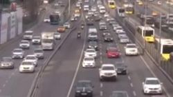 İstanbul'da trafik salgın öncesi günleri hatırlattı