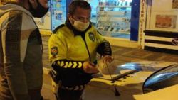 Bursa'da yasağı delip ceza yiyen genç, koşarak eve gitti
