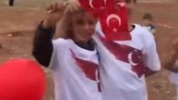 Emniyet'ten Afrin'de 23 Nisan paylaşımı