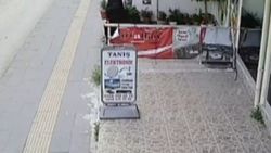 Yaşlı adam ikinci kez saksıda çiçek çaldı