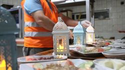 Tunceli'de Vefa ekiplerinin sahur mesaisi