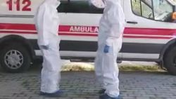 Muğla'da sağlık çalışanlarının dansı