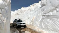 Antalya'dan gelen kar fotoğrafı şaşırttı