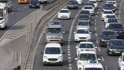 İstanbul'da trafik yoğunluğu