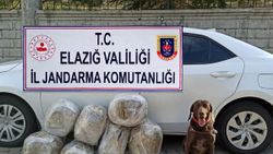 Elazığ'da 62 kilo toz esrar ele geçirildi