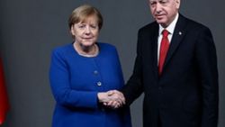 Cumhurbaşkanı Erdoğan, Angela Merkel'le görüştü