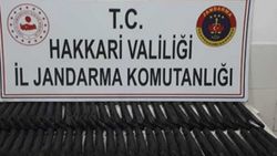 Hakkari'de PKK'ya ait mühimmat ele geçirildi