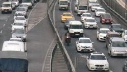 İstanbul'da trafik yoğunluğu yüzde 42'ye çıktı