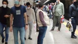 Marmaray'da sis yoğunluğu yaşandı
