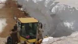 Trabzon’da karla kaplı yayla yolları açılıyor