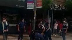 Polise hakaret edip kaçan kişi gözaltına alındı