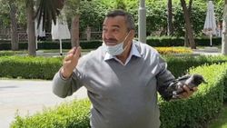 Yaralı kargaya müdahale ederken yaralandı