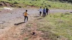 Arnavutköy'de drone'dan kaçanlar