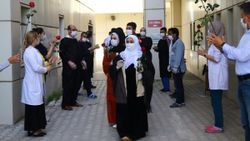 Van'da koronavirüsü yenen 4 hasta taburcu edildi