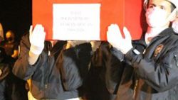 Şehit polisin cenazesi Samsun'a getirildi