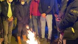Bingöl'de vatandaşlar, geceyi dışarıda geçirdi