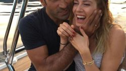 Kenan İmirzalıoğlu'ndan Sinem Kobal'a tatil jesti