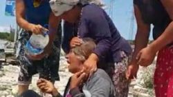 İzmir'de Romanların çadırları kaldırıldı