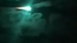Avustralya'da düşen yeşil meteor korku yarattı