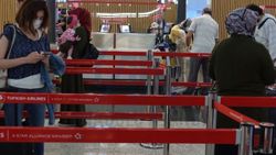 Hava yolunda haziranın ilk 15 gününde 1 milyon yolcu