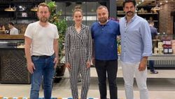 Fahriye Evcen ve Burak Özçivit, yemeğe çıktı