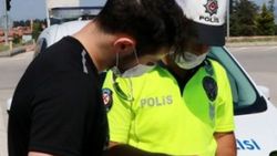 'Dur' ihtarına uymayan motosikletliden ilginç cevap