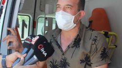 Isparta'da karantinadan çıkıp, sınava girdi
