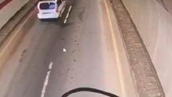 Rize'de tünele giren ineğin sahibine ceza