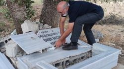 Gaziantep'te şehit için yapılan hayratı kırdılar