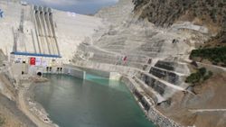 Çetin Barajı ve Hidroelektrik Santrali hizmete girdi